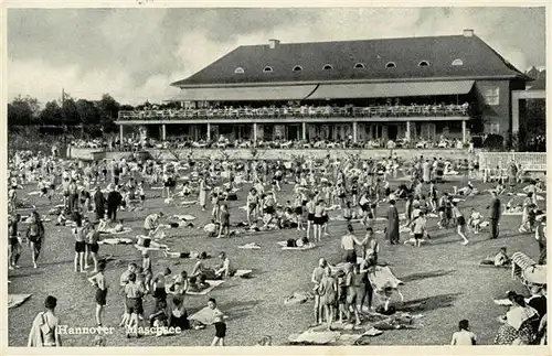 AK / Ansichtskarte Hannover Maschsee Hannover