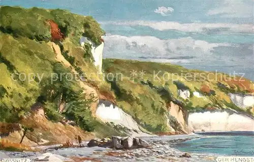 AK / Ansichtskarte Sassnitz_Ostseebad_Ruegen Der Hengst Sassnitz_Ostseebad_Ruegen