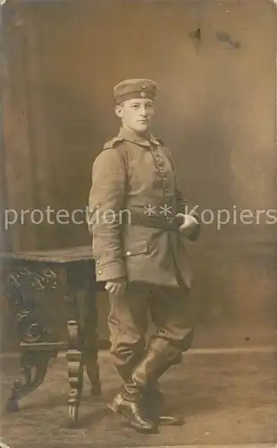 AK / Ansichtskarte Leipzig Soldatenfoto Leipzig