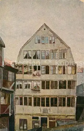 AK / Ansichtskarte Hamburg Das Brahms Haus Hamburg