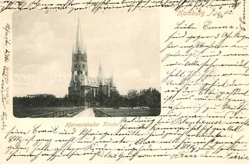 AK / Ansichtskarte Hamburg Harvestehuder Kirche Hamburg