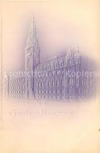 AK / Ansichtskarte Hamburg Rathaus Hamburg