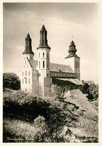 AK / Ansichtskarte Visby Domkyrkan Visby