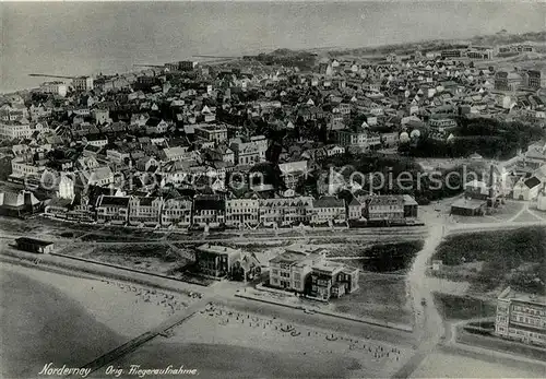 AK / Ansichtskarte Norderney_Nordseebad Fliegeraufnahme Norderney_Nordseebad