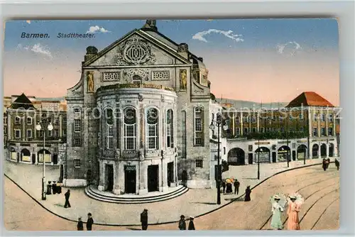 AK / Ansichtskarte Barmen_Wuppertal Stadttheater Barmen Wuppertal