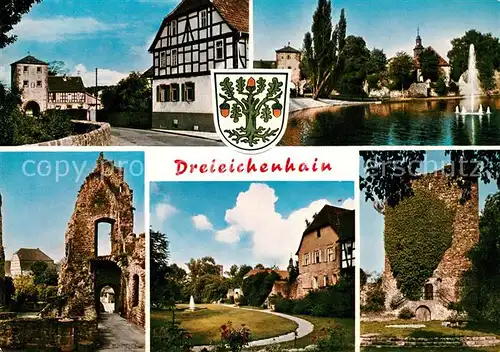 AK / Ansichtskarte Dreieichenhain Burgruine Dreieichenhain