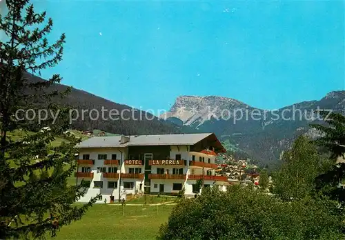 AK / Ansichtskarte Ortisei_St_Ulrich Hotel La Perla Dolomiten Ortisei_St_Ulrich
