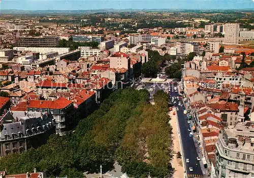 AK / Ansichtskarte Valence_Drome Vue aerienne sur les Grands Boulevards Valence_Drome