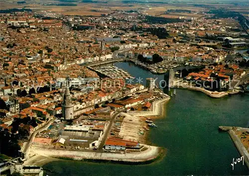 AK / Ansichtskarte La_Rochelle_Charente Maritime Collection Couleurs et Lumiere de France vue aerienne La_Rochelle