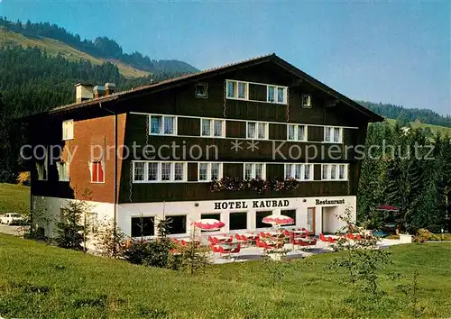 AK / Ansichtskarte Appenzell_IR Hotel Restaurant Kaubad Appenzell IR