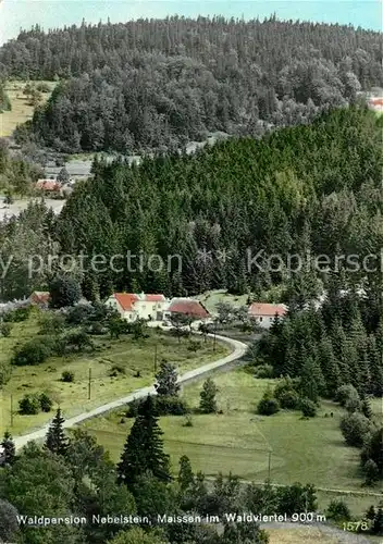 AK / Ansichtskarte Maissen_Moorbad_Harbach Panorama Waldpension Nebelstein 