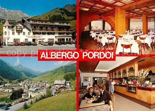 AK / Ansichtskarte Arabba Albergo Pordoi Panorama Dolomiten Arabba