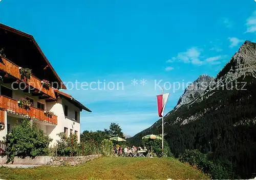 AK / Ansichtskarte Hinterhornbach Alpengasthof Hochvogel Hinterhornbach