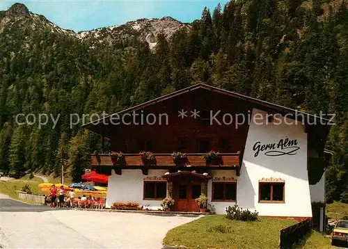 AK / Ansichtskarte Pertisau_Achensee Alpengasthof Gernalm Pertisau Achensee