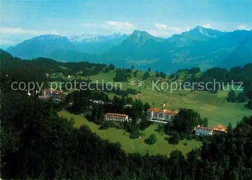 AK / Ansichtskarte Buergenstock Berghotels Alpenpanorama Fliegeraufnahme Buergenstock