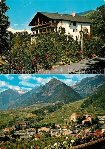 AK / Ansichtskarte Schenna_Meran Pension Laurin Panorama Schenna Meran