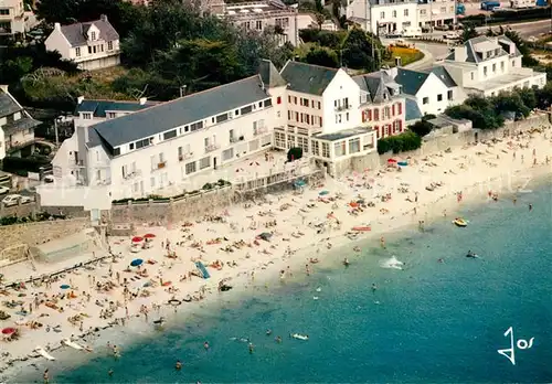 AK / Ansichtskarte Concarneau_Finistere Hotel des Sables Blancs Fliegeraufnahme Concarneau_Finistere