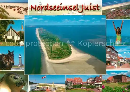 AK / Ansichtskarte Juist_Nordseebad Fliegeraufnahme Strand Parkanlagen Juist_Nordseebad