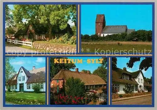 AK / Ansichtskarte Keitum_Sylt Ortsansichten Keitum Sylt