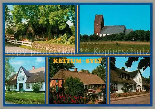 AK / Ansichtskarte Keitum_Sylt Ortsansichten Keitum Sylt