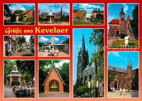 AK / Ansichtskarte Kevelaer Kirchen Kurkonzert Rathaus  Kevelaer