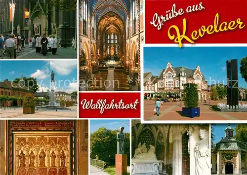 AK / Ansichtskarte Kevelaer Wallfahrtskirche Stadtansichten Kevelaer