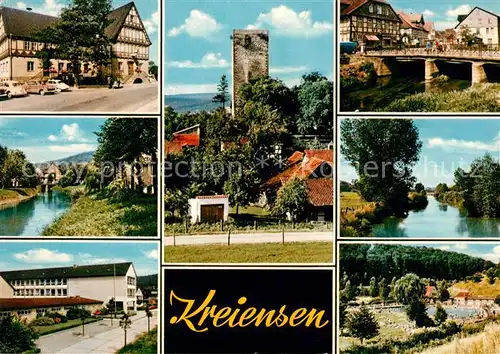 AK / Ansichtskarte Kreiensen Bruecke Hotel Panoramen Kreiensen