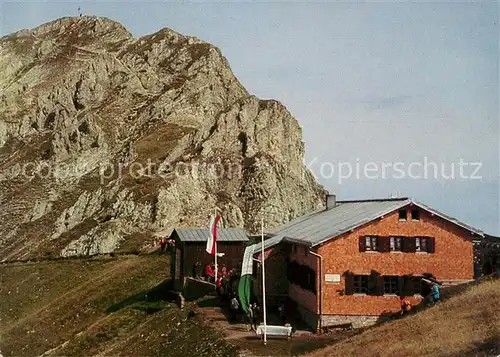 AK / Ansichtskarte St_Anton_Arlberg Noerdlingerhuette mit Reitherspitze St_Anton_Arlberg