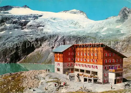 AK / Ansichtskarte Rudolfshuette am Weisssee im Stubachtal Rudolfshuette