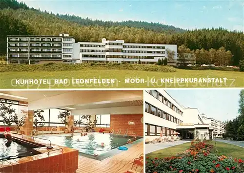 AK / Ansichtskarte Bad_Leonfelden Kurhotel Schwimmbad Bad_Leonfelden