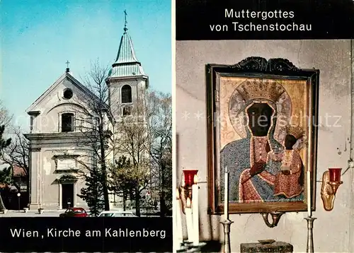AK / Ansichtskarte Wien Kirche am Kahlenberg Muttergottes von Tschenstochau Wien