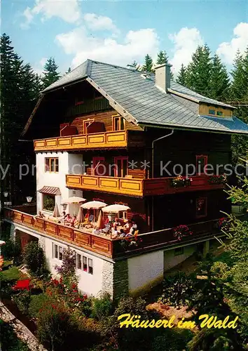 AK / Ansichtskarte Mariapfarr Gasthaus Haeuserl im Wald Mariapfarr