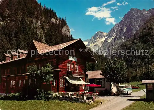 AK / Ansichtskarte Selden_Kandersteg_BE Hotel Gasterntal Alpen Selden_Kandersteg_BE