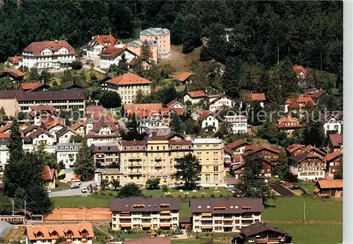 AK / Ansichtskarte Meiringen_BE Parkhotel Sauvage Jugendstilhotel Fliegeraufnahme Meiringen BE