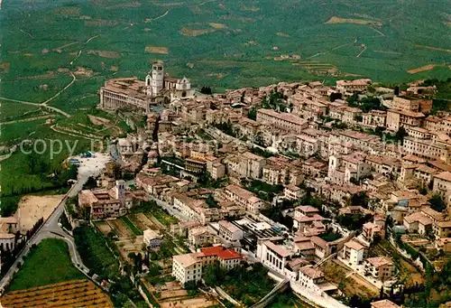 AK / Ansichtskarte Assisi_Umbria Cittadella della Pro Civitate Christiana veduta aerea Assisi Umbria