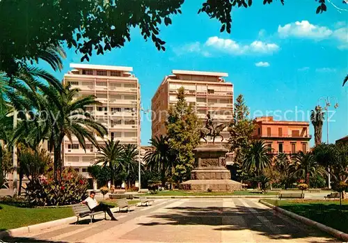 AK / Ansichtskarte Catania Piazza Roma Monumento Catania