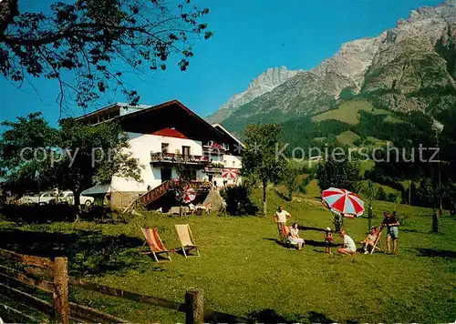 AK / Ansichtskarte Leogang Krallerhof am Fusse der Kitzbueheler Alpen Leoganger Steinberge Leogang