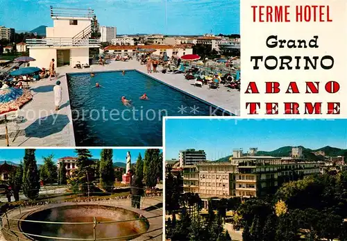 AK / Ansichtskarte Abano_Terme Terme Hotel Grand Torino Swiming Pool Abano Terme