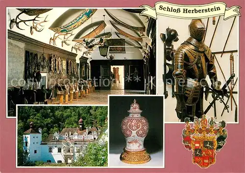 AK / Ansichtskarte Herberstein Schloss am Stubenbergsee Ruestung Herberstein
