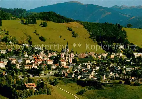 AK / Ansichtskarte Mariazell_Steiermark Fliegeraufnahme Mariazell_Steiermark