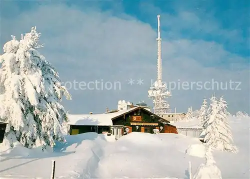 AK / Ansichtskarte Salzburg_Oesterreich Gasthaus Gaisbergspitze Winterpanorama Salzburg_Oesterreich