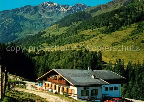 AK / Ansichtskarte Auffach Wandergebiet Schoenangeralm Auffach