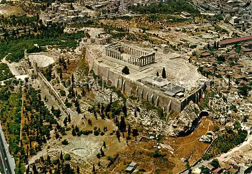 AK / Ansichtskarte Athen Fliegeraufnahme der Akropolis Athen