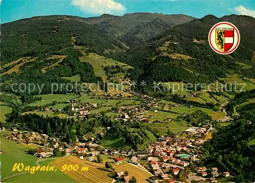 AK / Ansichtskarte Wagrain_Salzburg Fliegeraufnahme mit Griesskareck Wagrain Salzburg