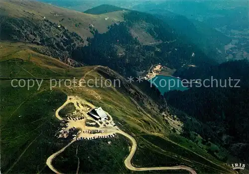 AK / Ansichtskarte Hohneck et le lac du Schiessrothried Vue aerienne Hohneck