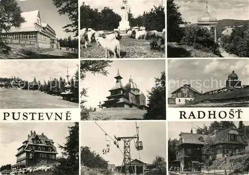 AK / Ansichtskarte Pustevne Radhost Teilansichten Pustevne