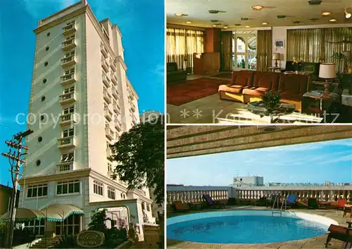 AK / Ansichtskarte Sao_Paulo Merak Hotel Foyer Swimmingpool Sao_Paulo