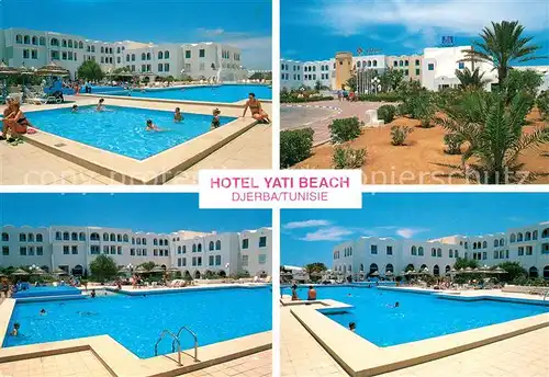AK / Ansichtskarte Djerba Hotel Yati Beach Swimmingpool Djerba