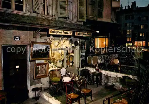 AK / Ansichtskarte Geneve_GE Boutique au Bourg de Four Geneve_GE