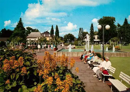 AK / Ansichtskarte Bad_Nenndorf Kurpromenade Bad_Nenndorf